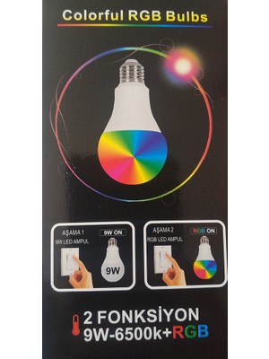 Aukes 2 In 1 Led+Rgb