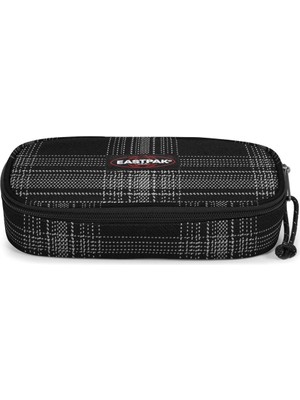 Eastpak EK717K381 Oval Single Checked Dark Kalem Çantası