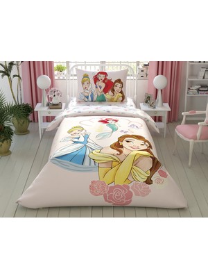 Taç Dısney Prıncess  Power Lisanslı Nevresim Takımı