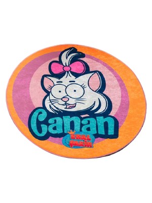 Hobby Kral Şakir Canan Lisanslı Yuvarlak Paspas 80X80 cm