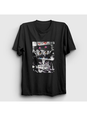 Presmono Unisex Siyah Eyes Anime Hunter x Hunter T-Shirt