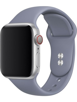 38 mm - 40 mm S/m Apple Watch 3-4-5-6-Se Uyumlu Silikon Kordon Kayış