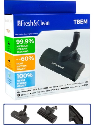Pro Fresh & Clean Rowenta Ro 3786 Compact Power Cyclonic Uyumlu Turbo Emici Başlık