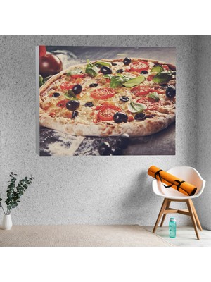 Deko Gonya Pizza Kanvas Tablo