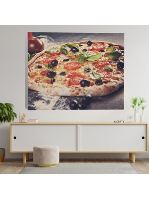 Deko Gonya Pizza Kanvas Tablo