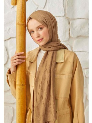 Fresh Scarfs Bambu Şal Fındık Kabuğu