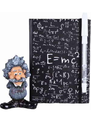 Hediyekanalı Einstein Biblo Einstein Defter Kalem Hediyeli