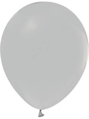 Hayaller Dükkanı Balon Düz 10 Inc Gri PK:100