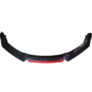 Honda Civic Fc5 2020 Ön Tampon Eki 4 Parça Lip Kırmızı