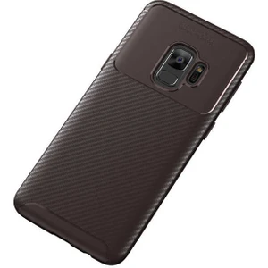 Samsung Galaxy S9 Kılıf Karbon Silikon Case
