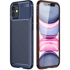 Apple iPhone 12 Mini Kılıf Karbon Silikon Case
