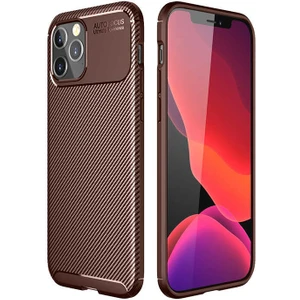 Apple iPhone 12 Pro Kılıf Karbon Silikon Case