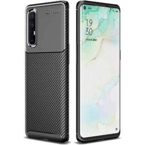 Oppo Reno 3 Pro 5g Kılıf Karbon Silikon Case
