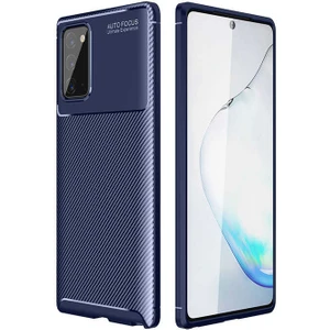 Samsung Galaxy Note 20 Kılıf Karbon Silikon Case