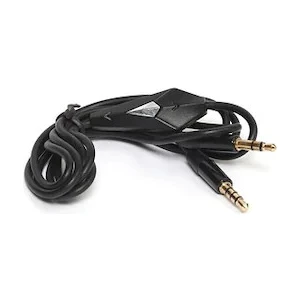 To Turuncu Online Aux Ses Aktarım Kablosu Siyah Mikrofonlu 4 Kanallı 3.5mm