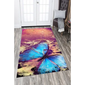 İnka Halı Antibakteriyel Yıkanabilir Kaymaz Dot Taban Dijital Baskı Salon Halısı MRC1512