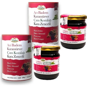 Acı Badem Karamürver Çam Kozalağı Bal Bitki Kar 2 x 240 gr