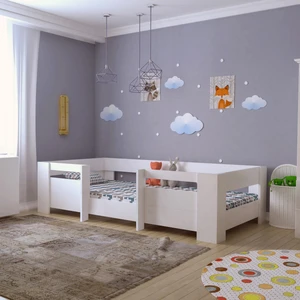 Bebek Odası Yatağı Montessori Mdf Karyola MM5