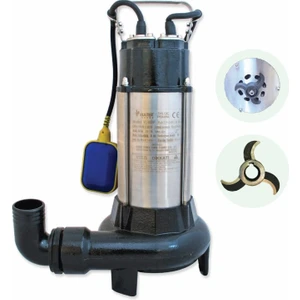 Water Sound V1100DF Bıçaklı Tip Kirli Su Aktarma, Drenaj Dalgıç Pompa 7.5 Mt. Yükseklik 15 M³/h