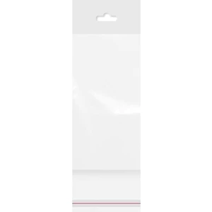 Ambalaj Pazarı Askılı (Meksika Şapka) Bantlı Şeffaf Opp Torba 8 x 16 9 cm - 500'LÜ