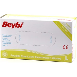 Lateks Eldiven Pudrasız-Büyük (L)