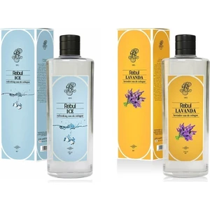 Ice Kolonya 270 ml + Rebul Lavanda Kolonya 270 ml 2'li Set