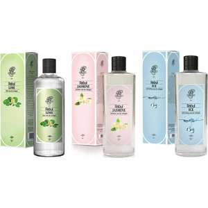 Lime Kolonya 270 ml + Rebul Jasmine Kolonya 270 ml + Rebul  Ice Kolonya 270 ml  3'lü Set