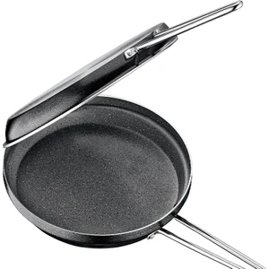Evimsaray Zest Gusto Granit Çift Kapaklı Balık Tava 30 cm