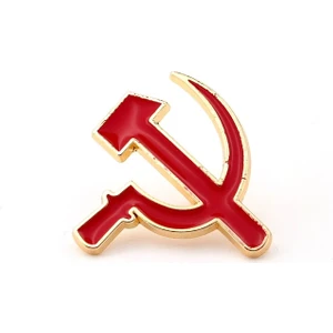 S.s.c.b. Kırmızı Orak Çekiç Sovyet Metal Pin Rozet Iğne RZ012