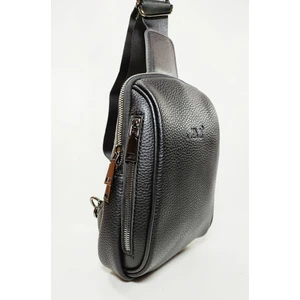 Erkek Siyah Body Bag Çapraz Çift Kol Çanta