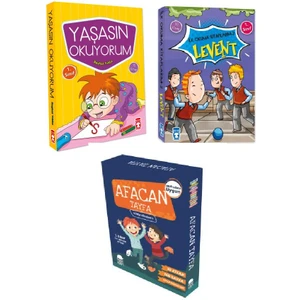 1. Sınıf Okuma Kitapları Set / Yaşasın Okuyorum - Levent Ilk Okuma Kitaplarım - Afacan Tayfa