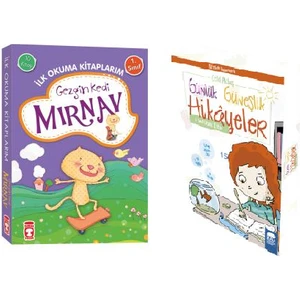 1. Sınıf Ilk Okuma Kitapları Set / Gezgin Kedi Mırnav - Günlük Güneşlik Hikayeler