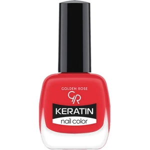 Golden Rose Keratin Nail Color 35 Parlak Kırmızı Oje 11 ml Uzun Süreli Etki