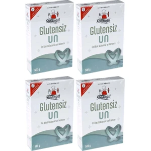 Glutensiz Un Çölyak Diyenite Uygun 4 x 500 gr