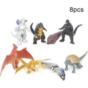 Sw Future 8'li Godzilla Dinozor Oyuncak (Yurt Dışından)