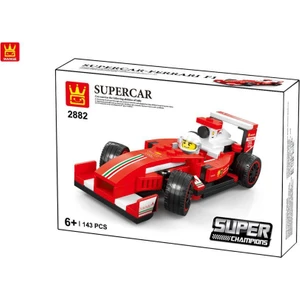 Parçalı Setler Super Car F1 143 Parça 2882