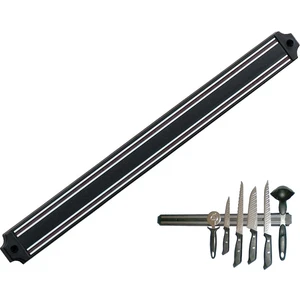 Mıknatıslı Bıçak Tutucu Stand - 49 Cm, Siyah