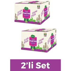 2'li Set Pirenli Form Detox Bitki Çayı