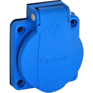 Tp Electric Tp Elektrik 1X16A  Pano Prizi (16A) (Mavi)