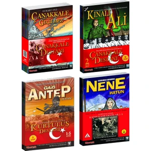 Türk Tarihi Çizgi Romanları Muhteşem Paket - (26 Kitap) - Suat Turgut