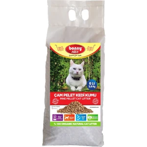 Bonny Nice Doğal Çam Peleti Kedi Kumu 3.6 kg 7 lt