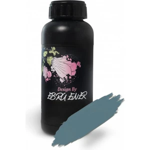 Ebru Ener Yarımat Vernikli Zemin Boyası 250 ml Arduvaz