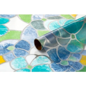 Yapışkanlı Folyo 2m Vitray Desen NO:63A