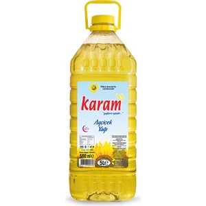 Karam Ayçiçek Yağı Pet Şişe 5 Lt