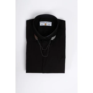 Doctor Junior Yakası Zincirli Gömlek