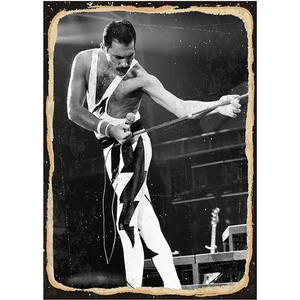 Freddie Mercury Modern Ahşap Tablo