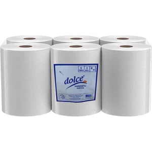 Hareketli Havlu 6 Rulo 2 Katlı 4 kg (1 Koli)