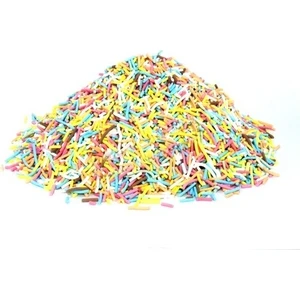 Lokman Aktar Pasta Süsü Karışık Renkli Çubuk Pasta Süsü 500 gr