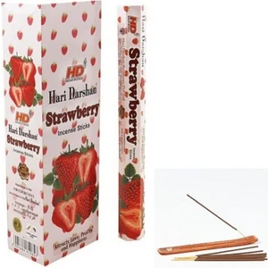Strawberry&çilek Kokusu 120 Adet Çubuk Tütsü 1 Adet Kayık Tütsülük Hediye