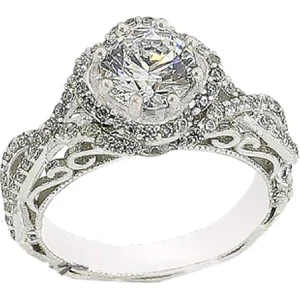 Söğütlü Silver Zirkon Tek Taş Prenses Yüzük